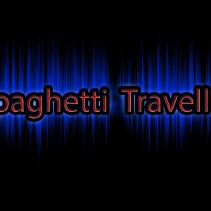 spaghetti traveller logo background