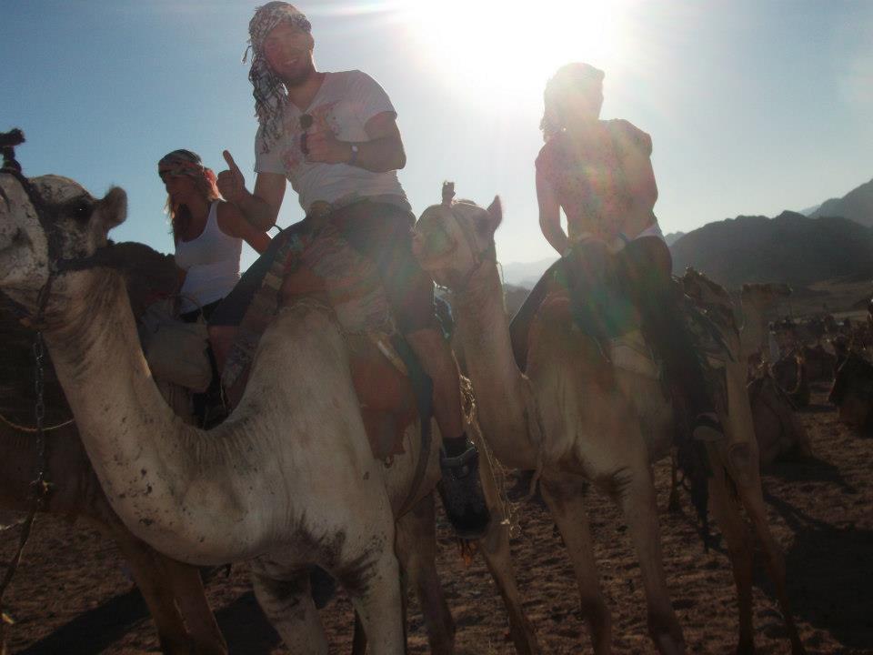 Camel riding in Sharm El Sheikh