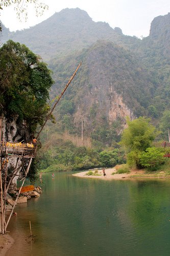 Tubing in Laos