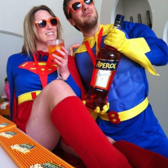 Tom & Michelle Superhero Run in Brighton