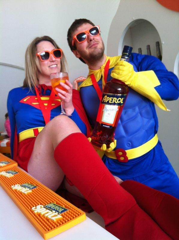 Tom & Michelle Superhero Run in Brighton