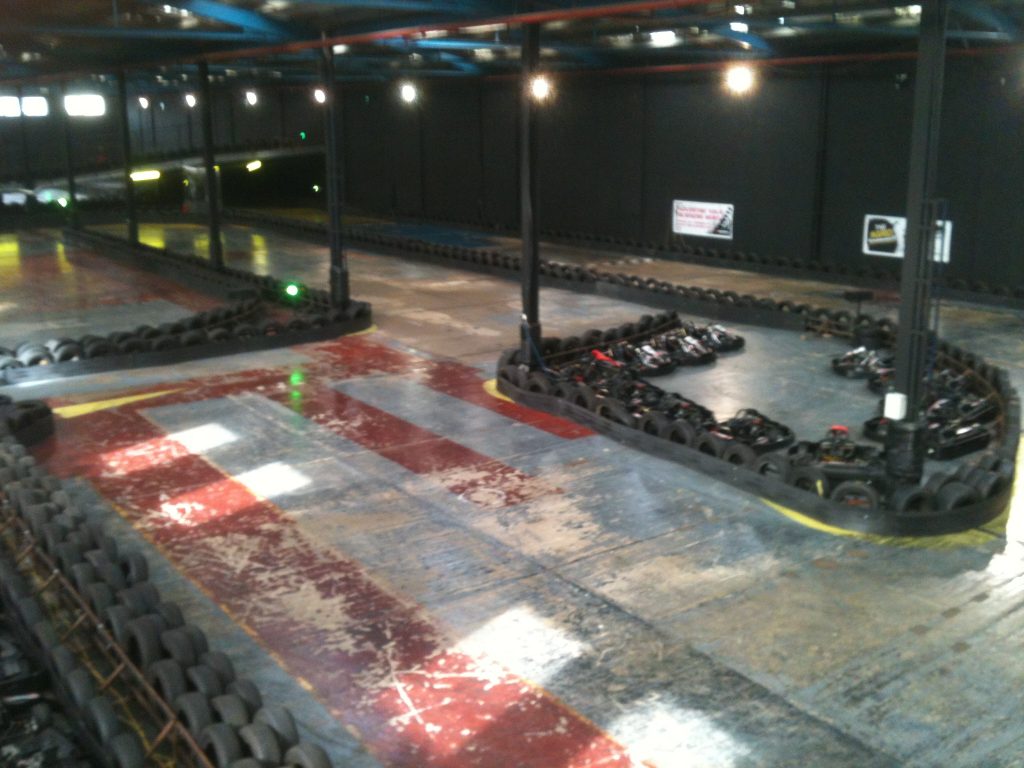 Go Karting in Brighton TeamSport Gokart Spaghetti Traveller