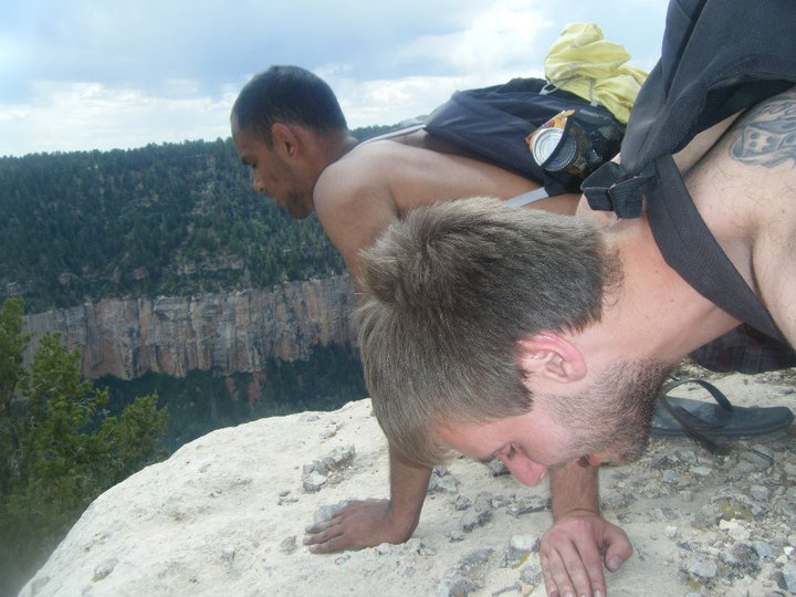 Exercise at the Grand Canyon