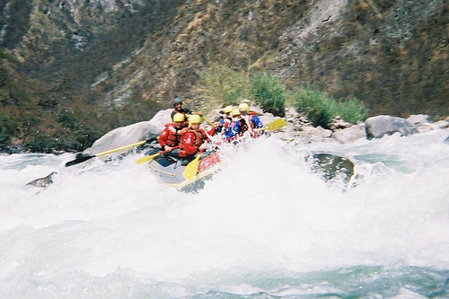 White Water Rafting on the Apurimac River