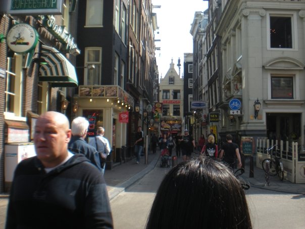 red light district