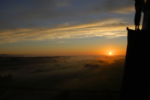 new zealand hot air balloon