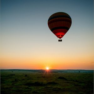 kenya hot air balloon