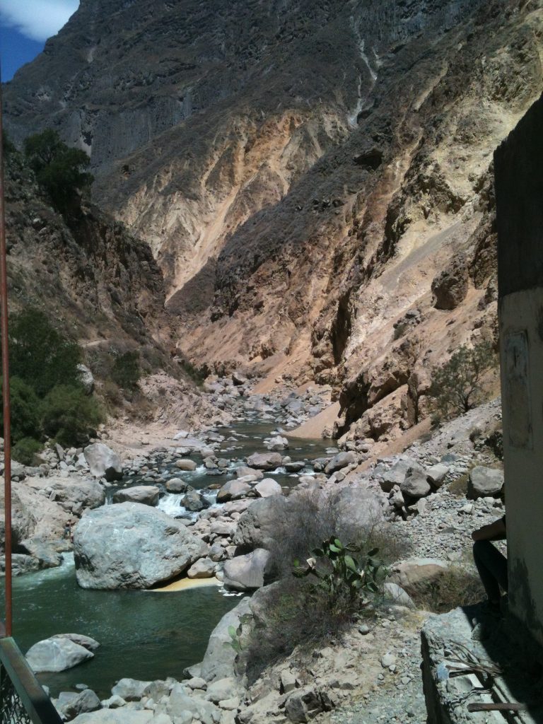 water colca canyons