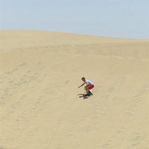 sandboarding in huacachina