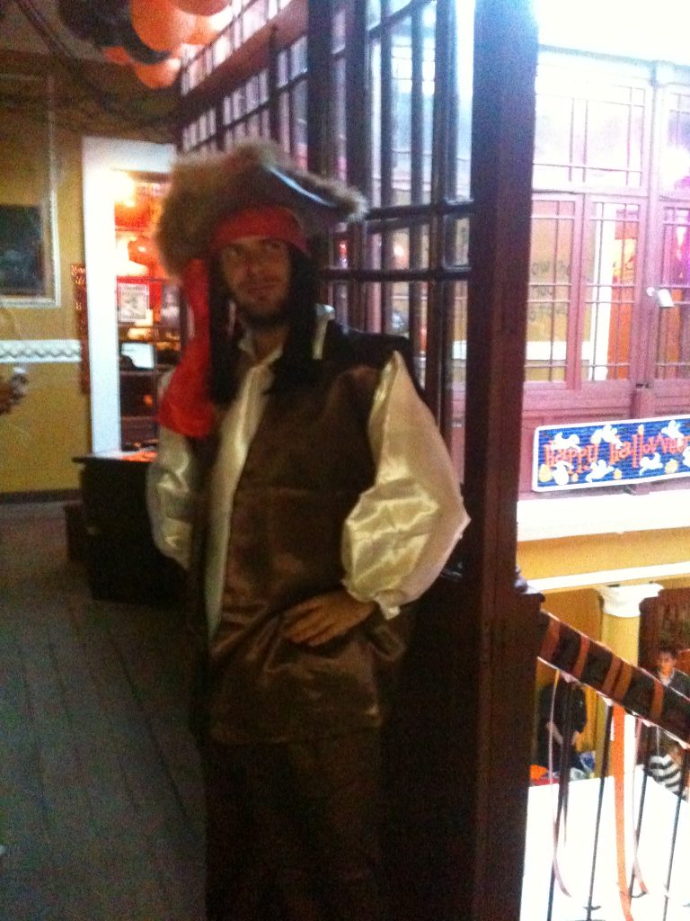 Tom Bourlet as Jack Sparrow