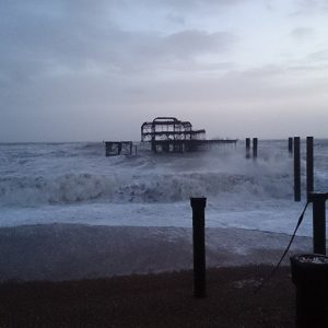 Brighton Burned Pier