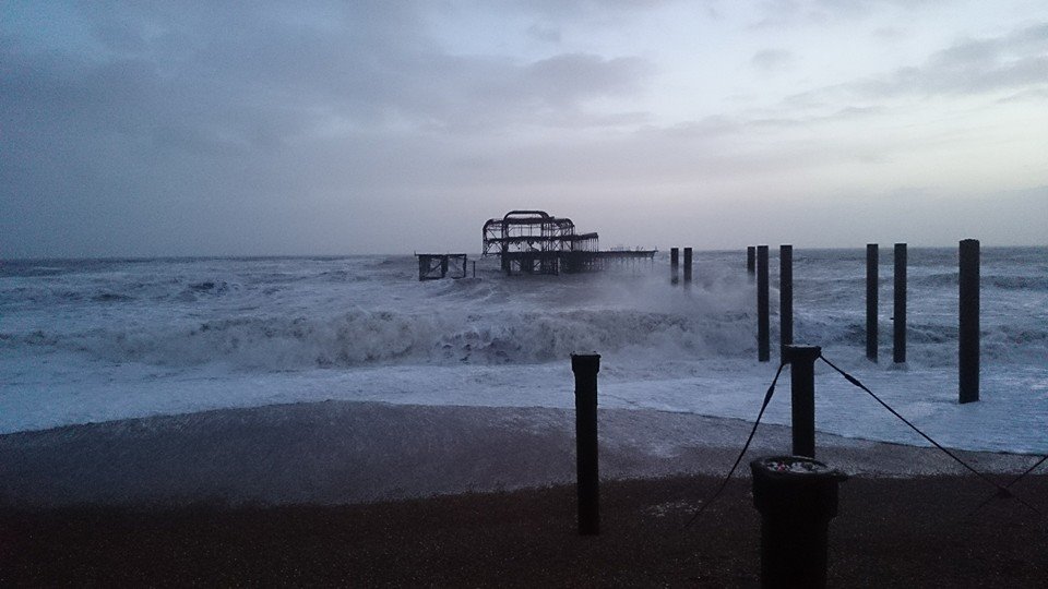 Brighton Burned Pier