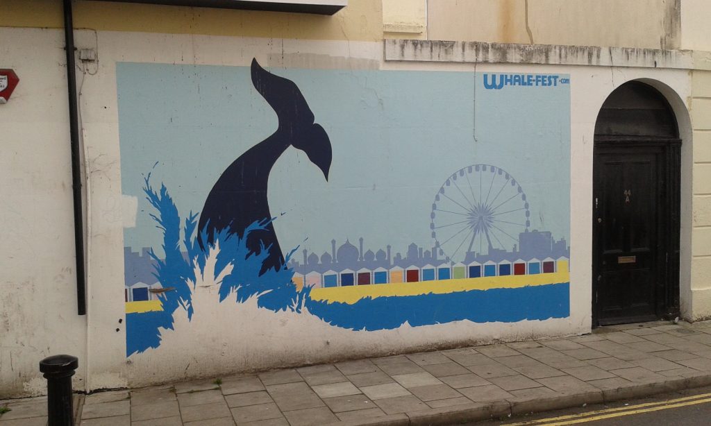 whale graffiti