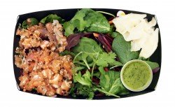 salmon and tuna tartare