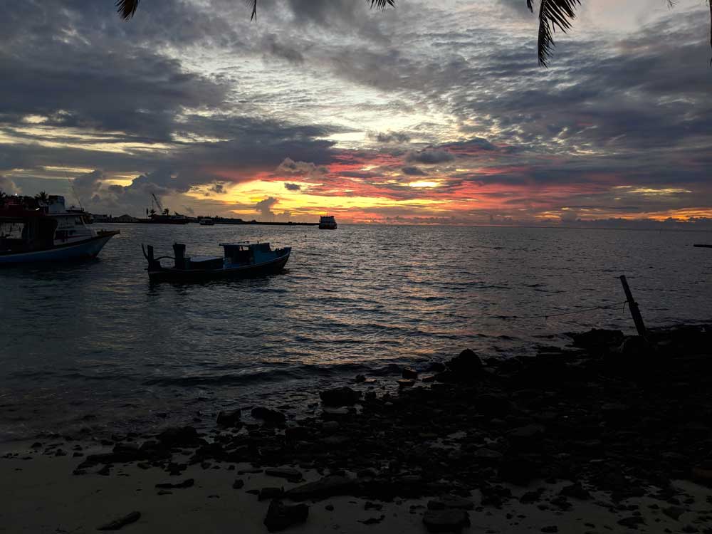 maldives-sunset