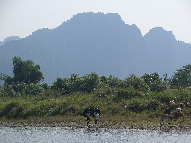 Tubing in laos
