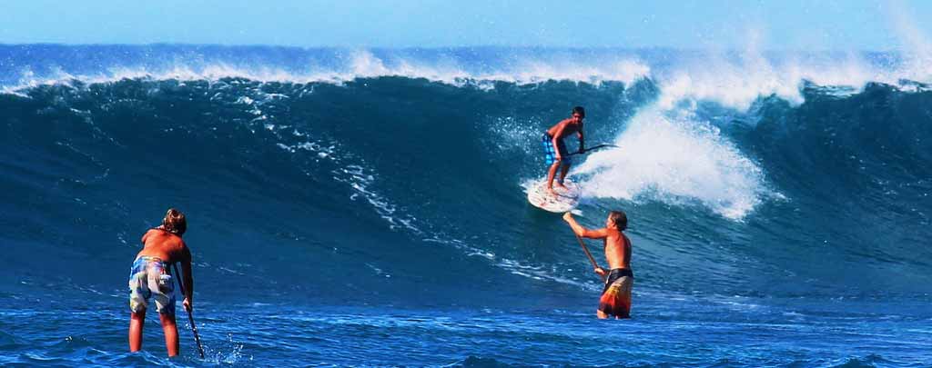 surfing