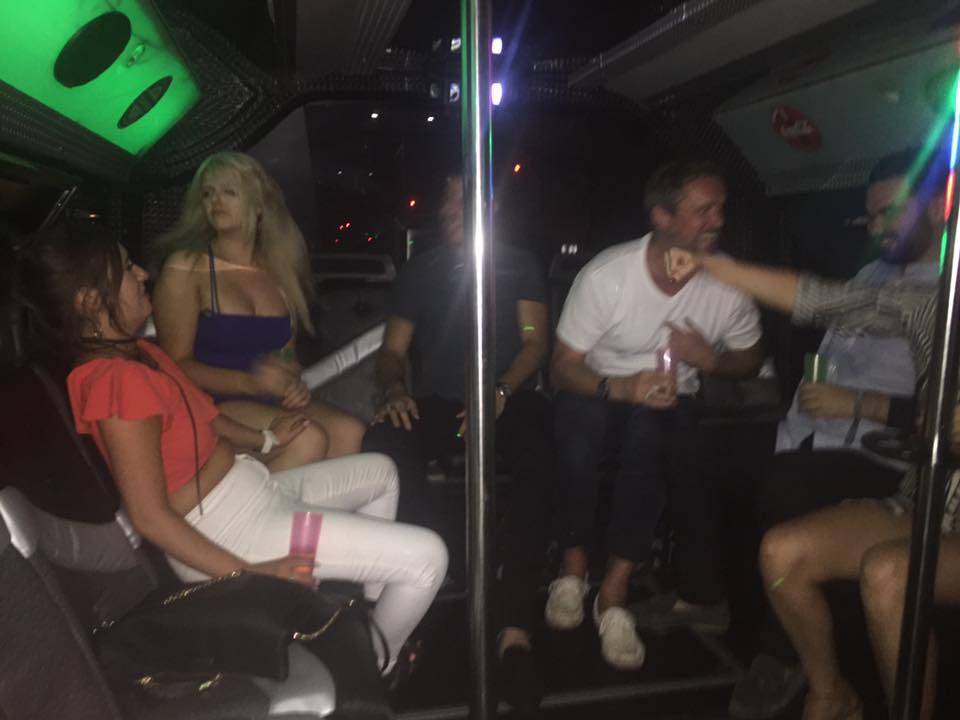 party bus in benidorm