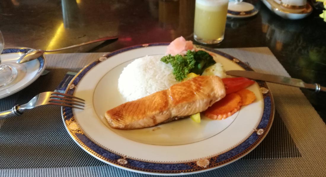 salmon teriyaki