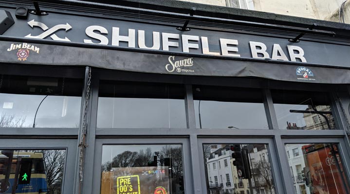 shuffle bar brighton