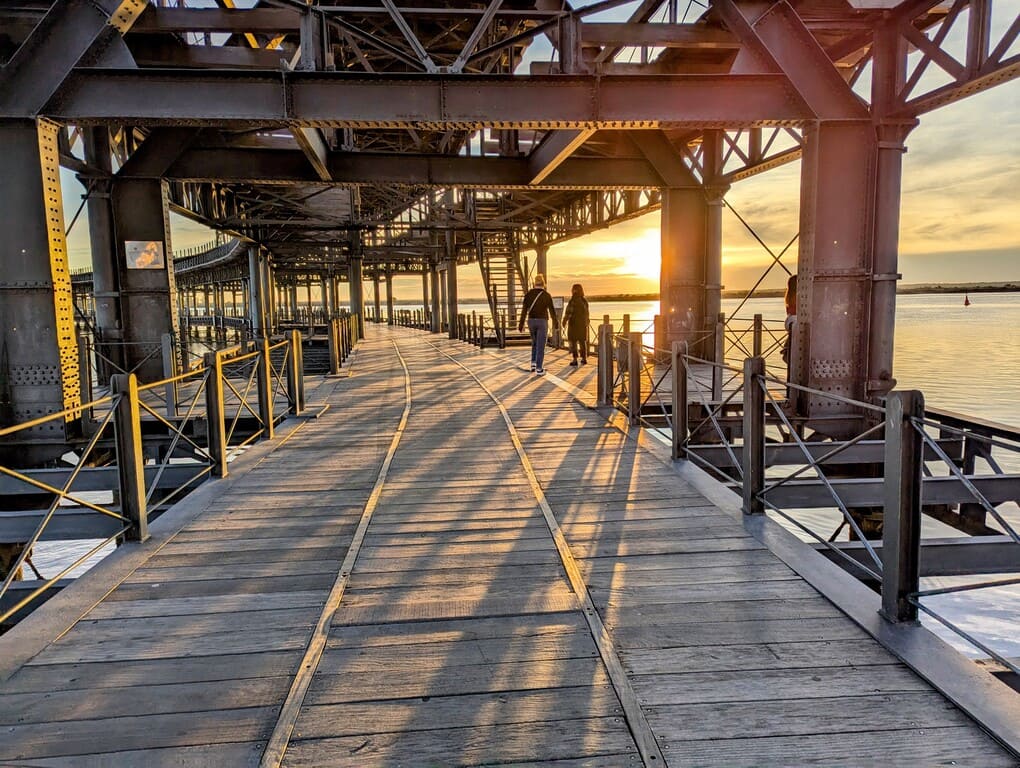 Watch Sunset on Muelle de Riotinto