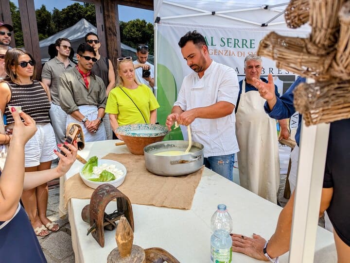 cheese making