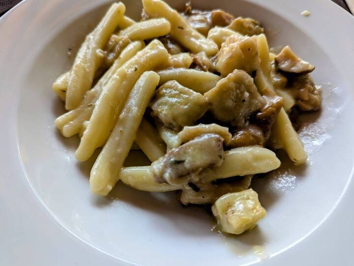 mushroom pasta