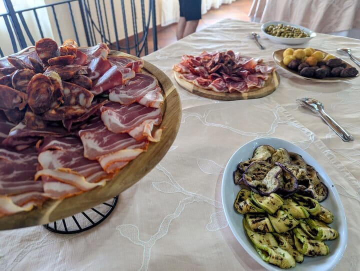 Italian buffet