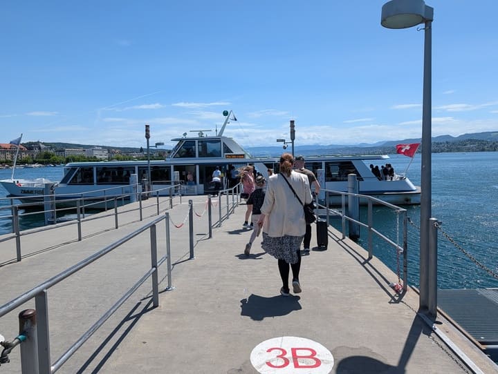 Boat Ticket Scam in Zurich