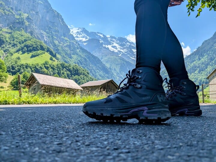 Ascender Mid hiking boots.
