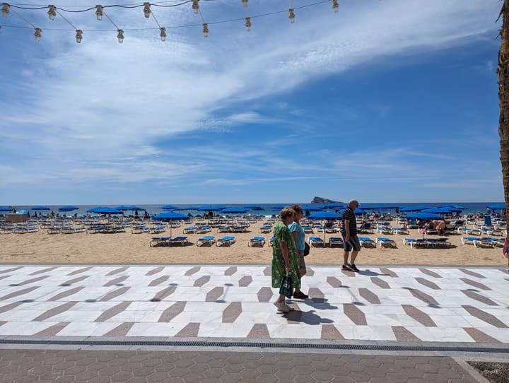 benidorm beach
