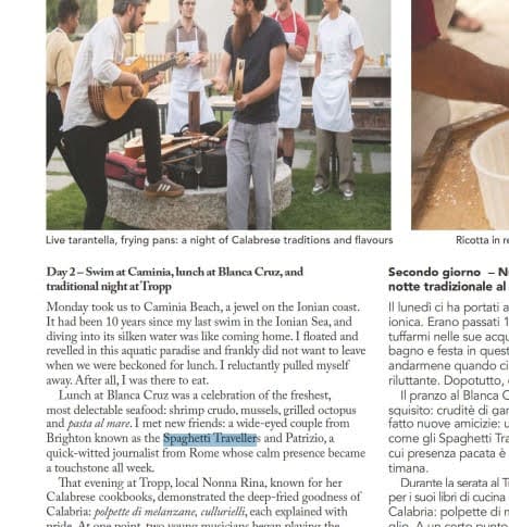 Italian Canadian newspaper spaghettitraveller